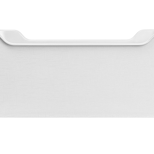 Корзинка универсальная 4.1 л Homver Mango 223300329/01, 290х180х105 мм, белая