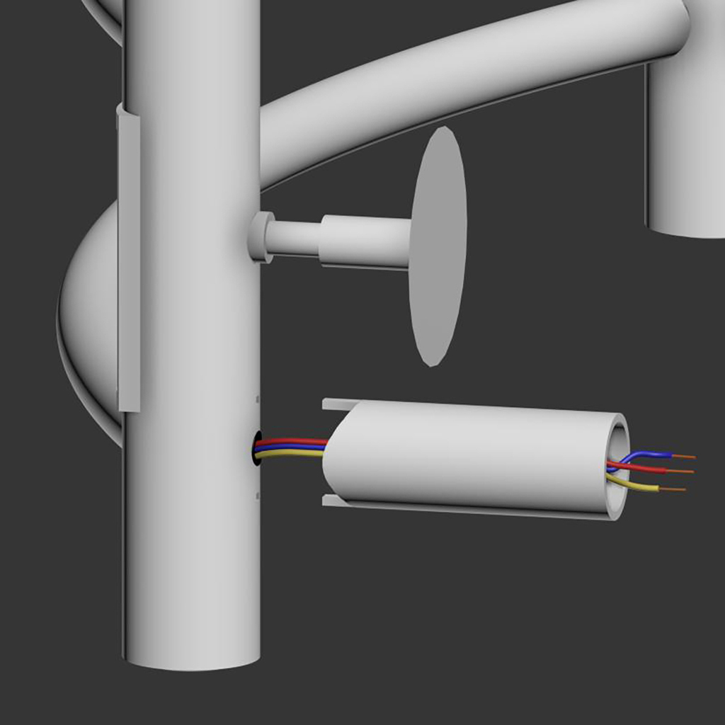 Полотенцесушитель MIXLINE VEGA 80х50, таймер, 382Вт, 7 перекладин + ПОЛКА электрический БЕЛЫЙ