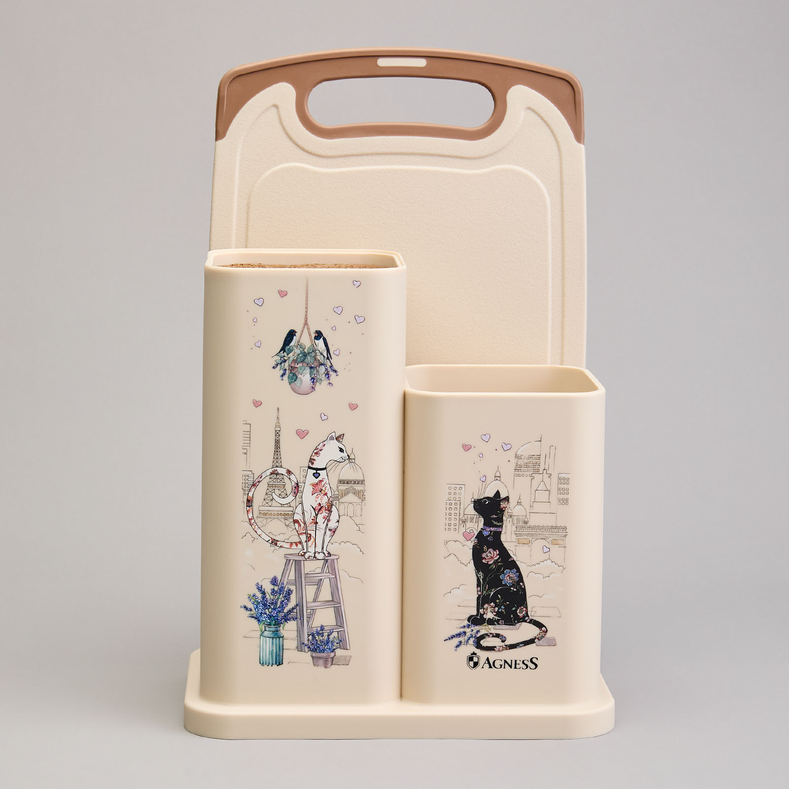 НАБОР AGNESS ИЗ ПОДСТАВКИ И ДОСКИ