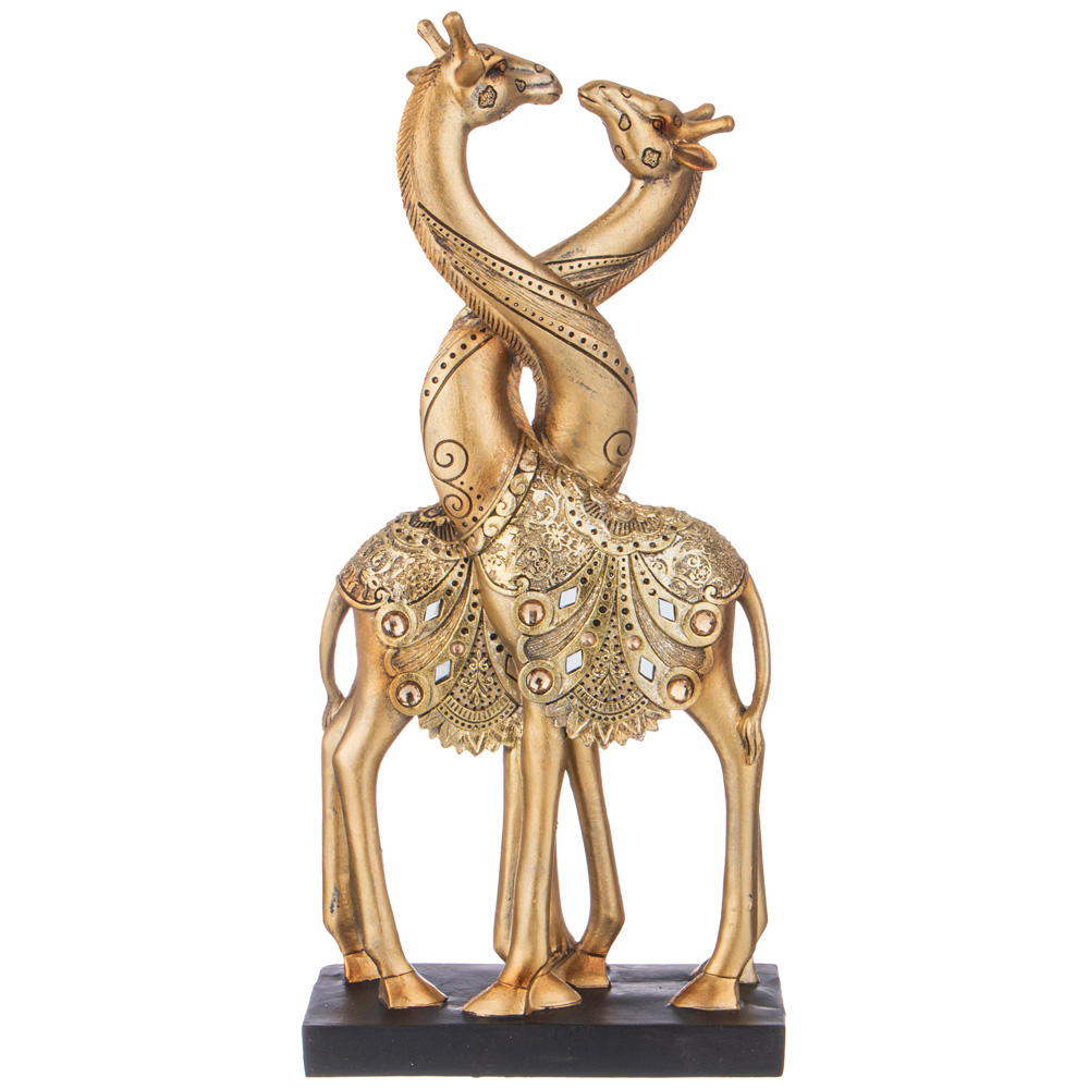 ФИГУРКА ДЕКОРАТИВНАЯ, ЖИРАФЫ, 16Х8, 5Х36СМ