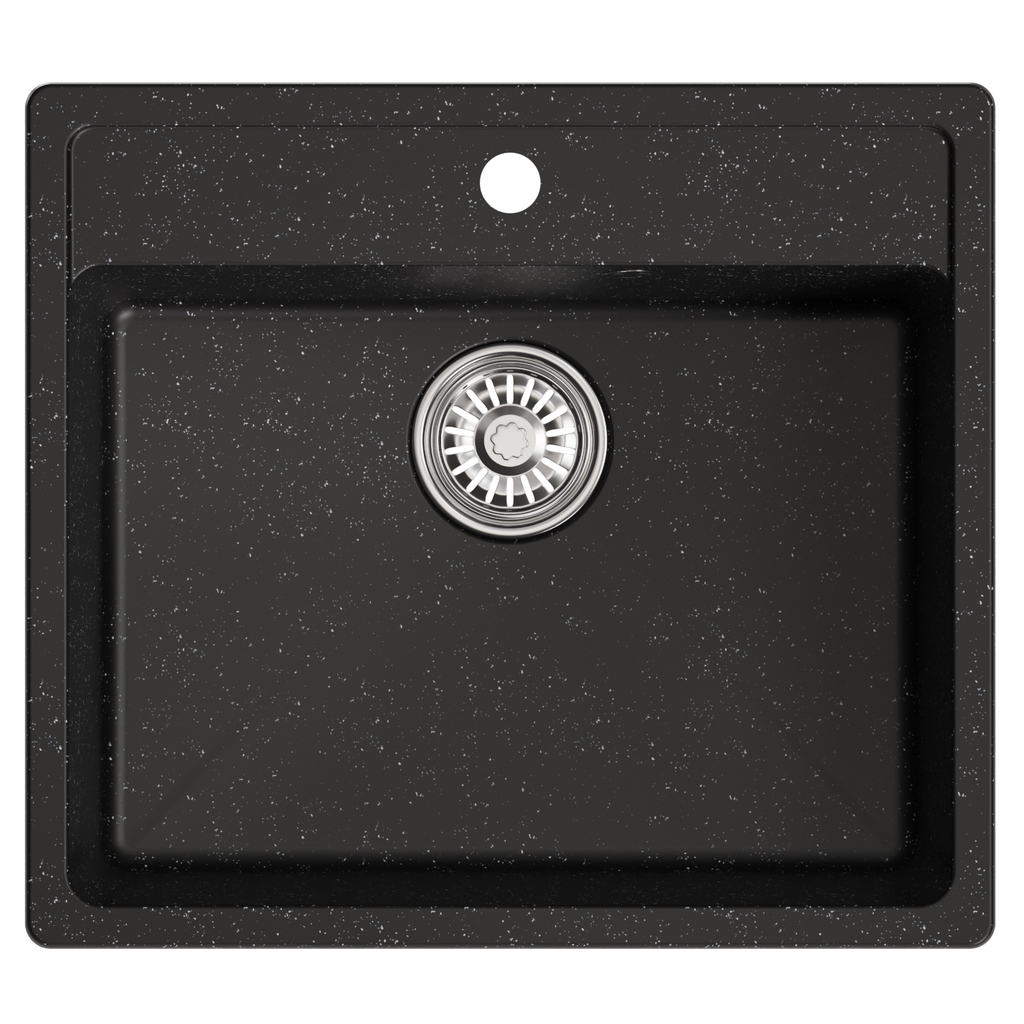 Мойка ML-GM15 черная, 308, 560*500*180мм NEW