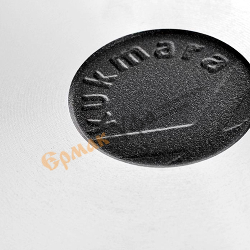 Сковорода 26 см, 60 мм с ручкой, стеклянной . крышкой, с269а KUKMARA, 1/4