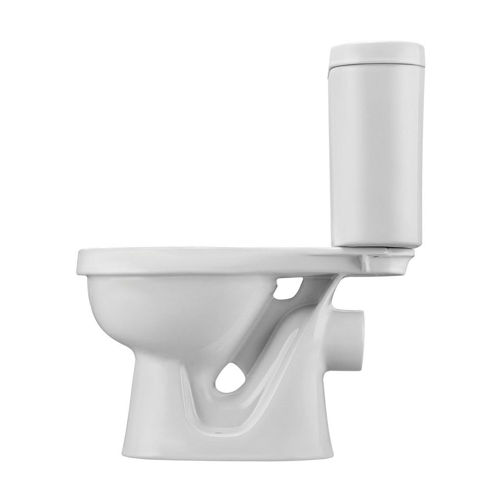 Унитаз-компакт, Каспер, детский 1РА РР, гор.вып, нижн.подв, 1-кн. арм Уклад, полип. сид., Santek