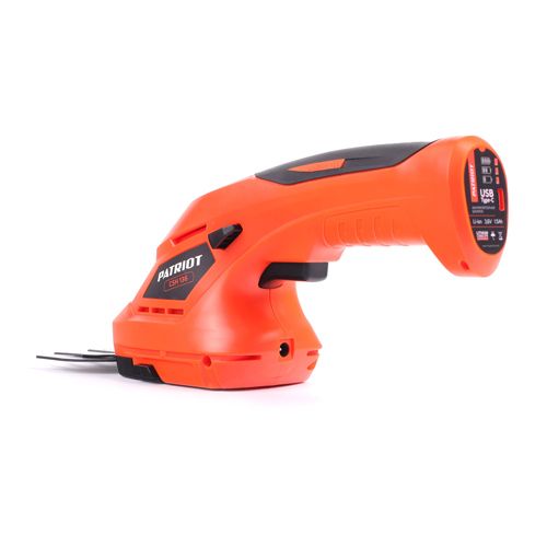Ножницы-кусторез аккумуляторные PATRIOT CSH 136 3,6В , лазерная заточка, ширина 80мм, макс. 8мм, акб 1,5 Ah