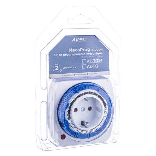 Розетка с таймером ALD-YG 16A 3500W механическая, 24/96