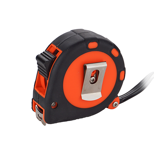 Рулетка 5м х 19мм, двукомпонентный корпус, 3 фиксатора SPETSTEXNIK, 1/12/120