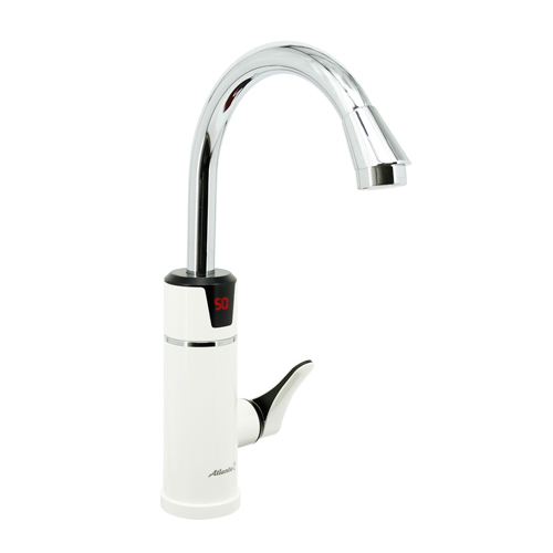 Кран мгновенного нагрева АТЛАНТА АТН-7433 белый, 1/10