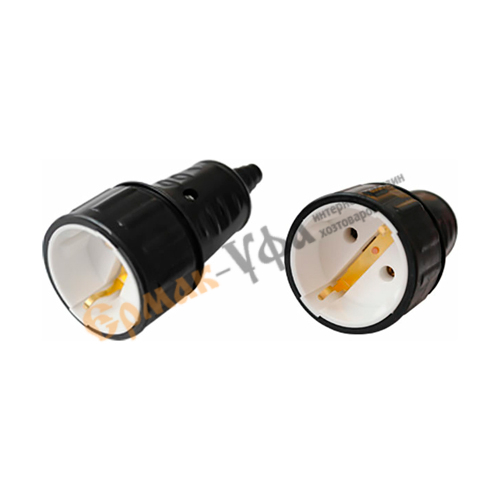 Гнездо штепсельное Р16-360 з/к каучук без крышки, 1/14/56