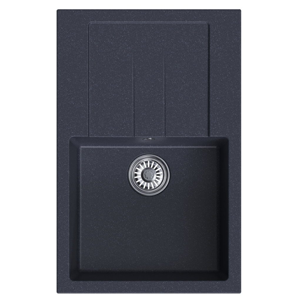 Мойка ML-GM31 с крылом, антрацит, 343, 770*500*190мм NEW