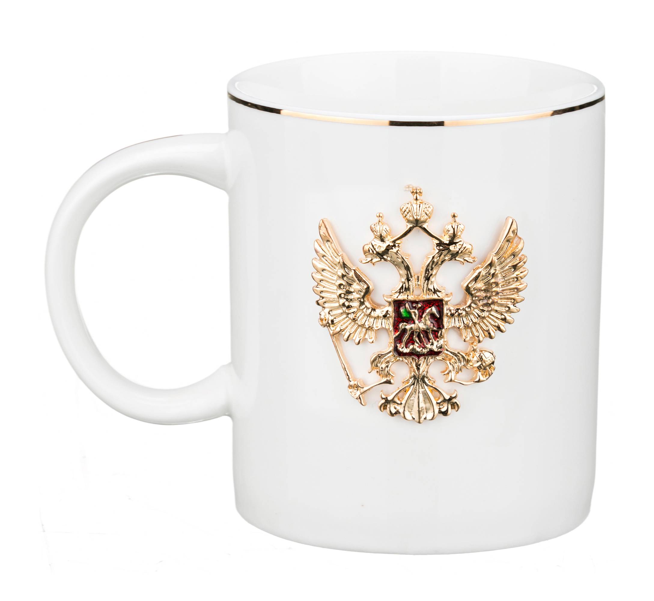 КРУЖКА LEFARD, ГЕРБ, 350 МЛ, КОР=36ШТ.