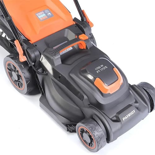Газонокосилка электрическая PATRIOT PT1737E Lux, 1.7 кВт, 37 см, 40 л, мульчирование