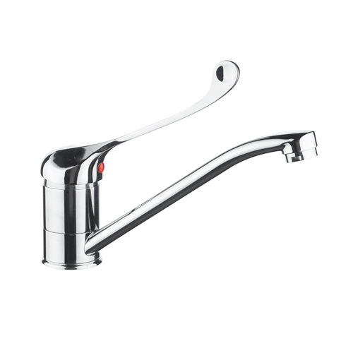 Смеситель для раковины ISTOK LIFE с хирургической ручкой, излив 250 мм 0402. 733, 1/10