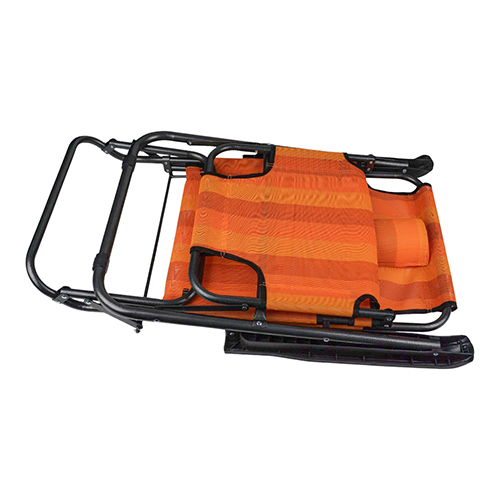 Кресло-шезлонг, туристический, 153*80*60см, труба 25/19мм, 1/4