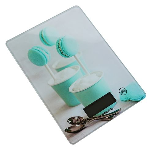 Весы кухонные электронные 7 кг 15Х20 стекло, 1/40