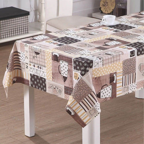 Клеенка ПВХ на нетканой основе Dekorelle Jakline 211, 1.4 x 20 м