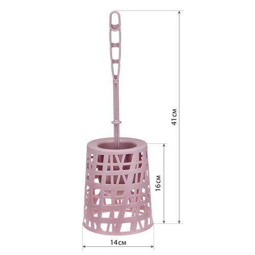 Комплект для туалета IDEA ХАОС М 5025, лавандовый