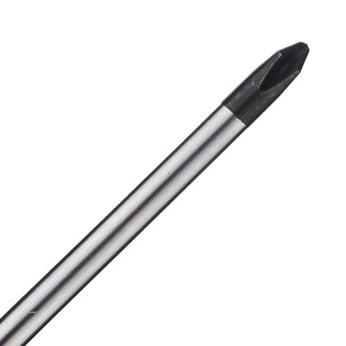 Отвертка крестообразная 6*150 мм ручка комбинированная пластик+резина, магнитный наконечник, 3/12/240