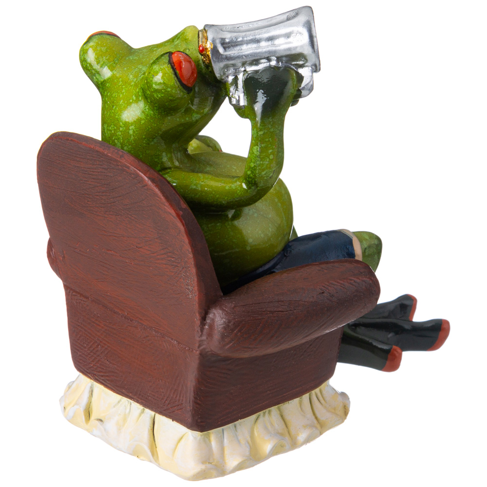 ФИГУРКА ДЕКОРАТИВНАЯ, ЛЯГУШКА, 15, 5Х7Х10, 8 СМ