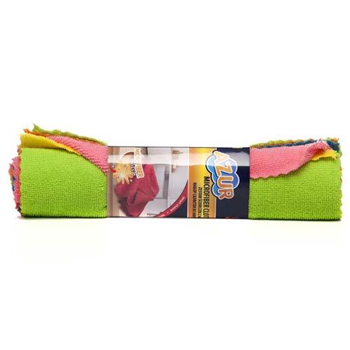 Салфетка универсальная из микрофибры 5шт, 30х30см, 1/48