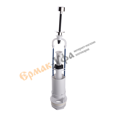 Арматура для компакт бачка, Псков, универ. 110. 54. 14. 3 хром шток бок. подв. , 1/25