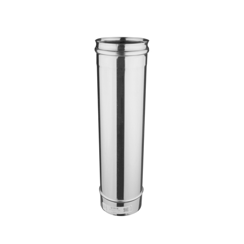 Труба нерж 150*1000 Нз 0,5 мм д/дымохода, 1/4