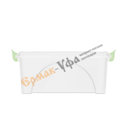 Контейнер для хранения 7,5 л прямоуголный с ручками, Альтернатива, М428, 1/10