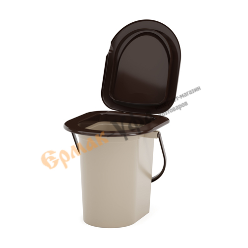 Ведро - туалет 17л, Альтернатива, м1526, 1/10