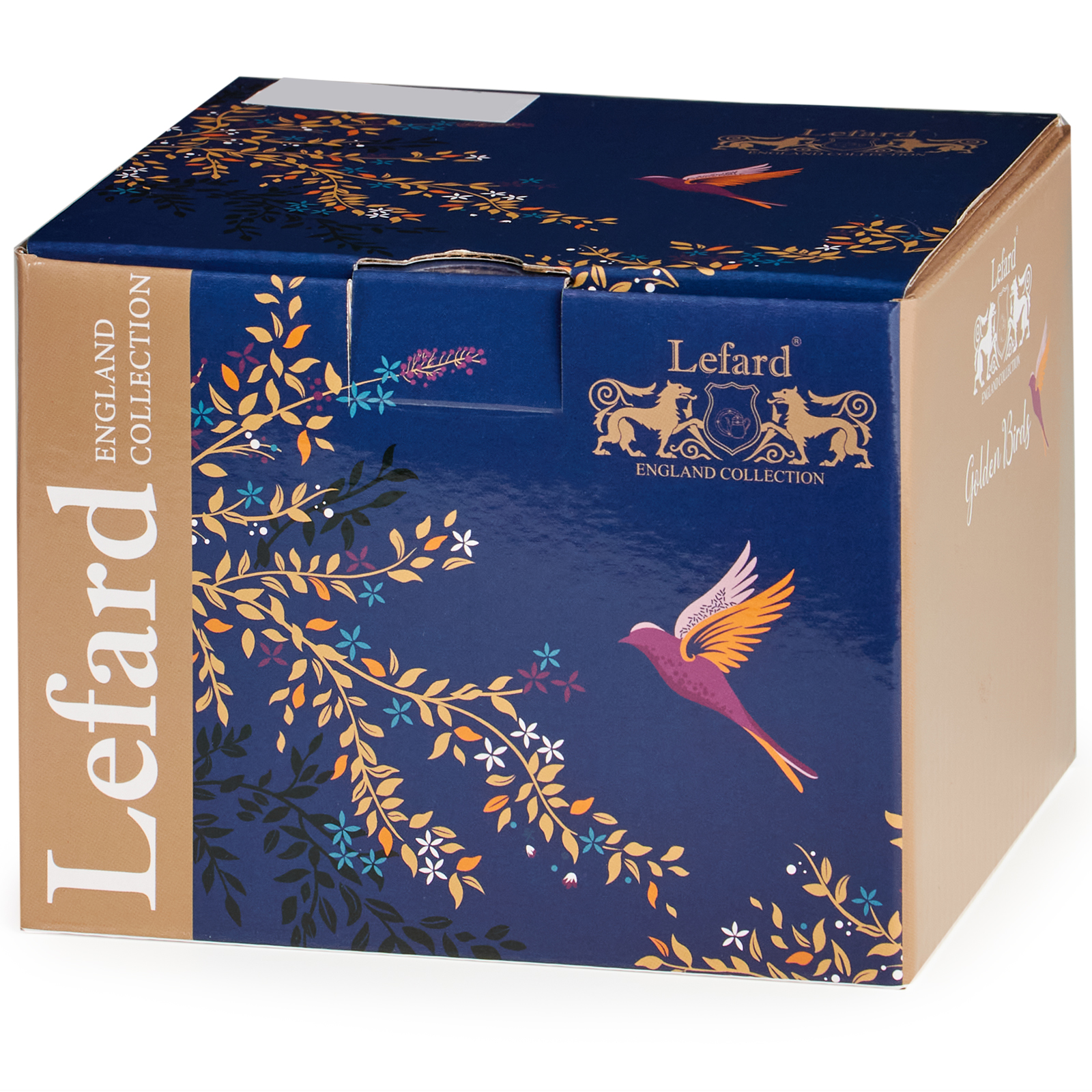 КОФЕЙНЫЙ НАБОР LEFARD, GOLDEN BIRDS, НА 2 ПЕР. 4 ПР. 120 МЛ, КОР=12НАБ.
