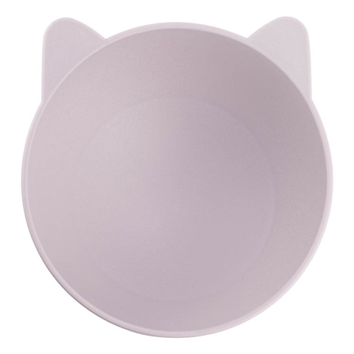 Миска для животных 0.2 л IDEA КОТ М 1806, лавандовая