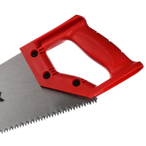 Ножовка по дереву 400мм, крупный зуб 5 TPI, пластиковая ручка, 1/60