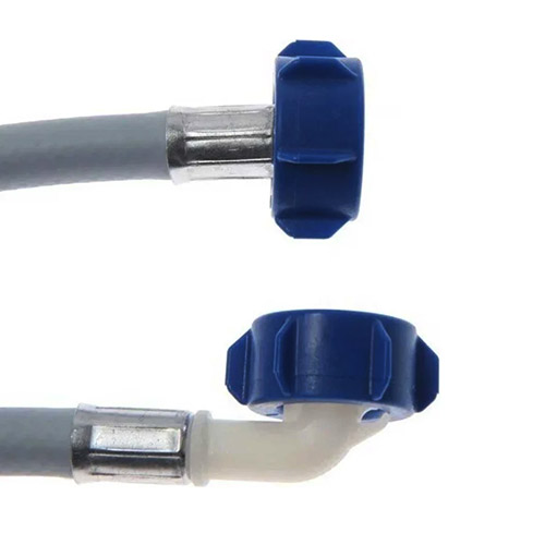 Шланг заливной 1,0м для стир. маш. AQUALINE, 1/60