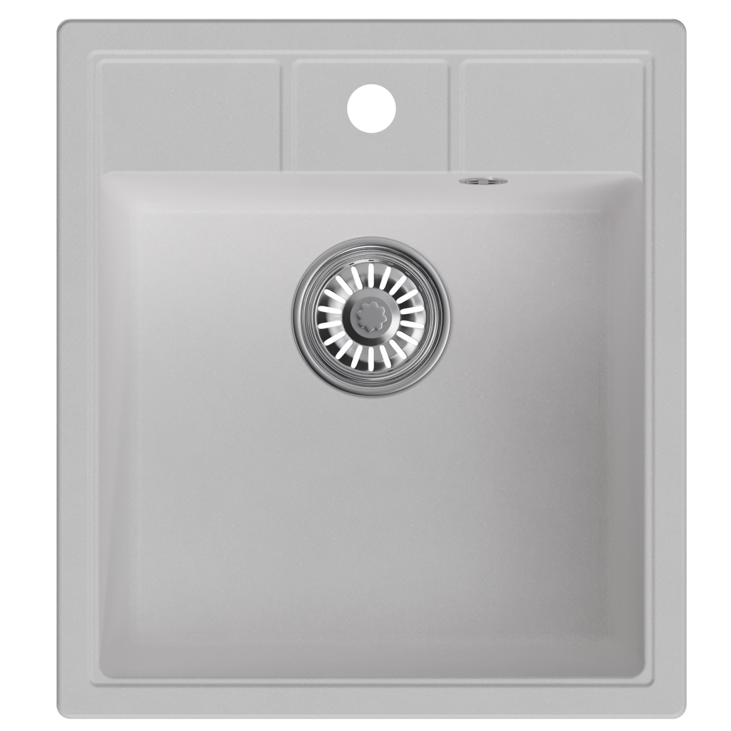 Мойка ML-GM28 ультра-белая, 341, 450*500*190мм NEW