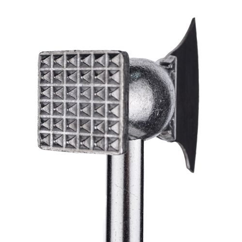 Топор кухонный 28 см комбинированный, лезвие/отбивной молоток, стальной, 1/50