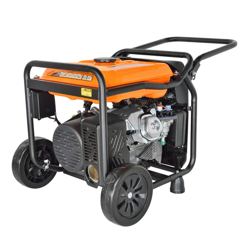 Генератор CARVER PPG-10000IЕ инверторный, 8/8, 5кВт, 220/12В, 2+1 розетки, ATS-порт, дисплей, колеса