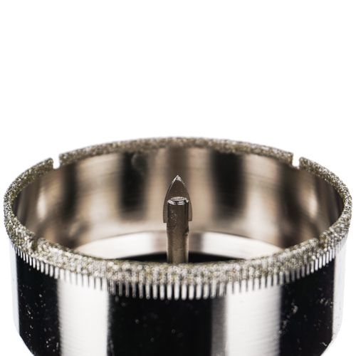 Коронка по стеклу и керамике с центрирующим сверлом 68 мм, 1/5/50