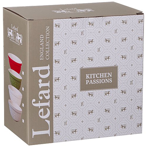 САЛАТНИК ДЛЯ СМЕШИВАНИЯ И СЕРВИРОВКИ LEFARD, KITCHEN PASSION, 23 СМ ЗЕЛЕНАЯ, КОР=8ШТ.