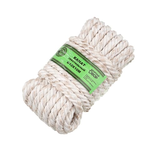 Канат текстильный 10ммх10м, 1/10