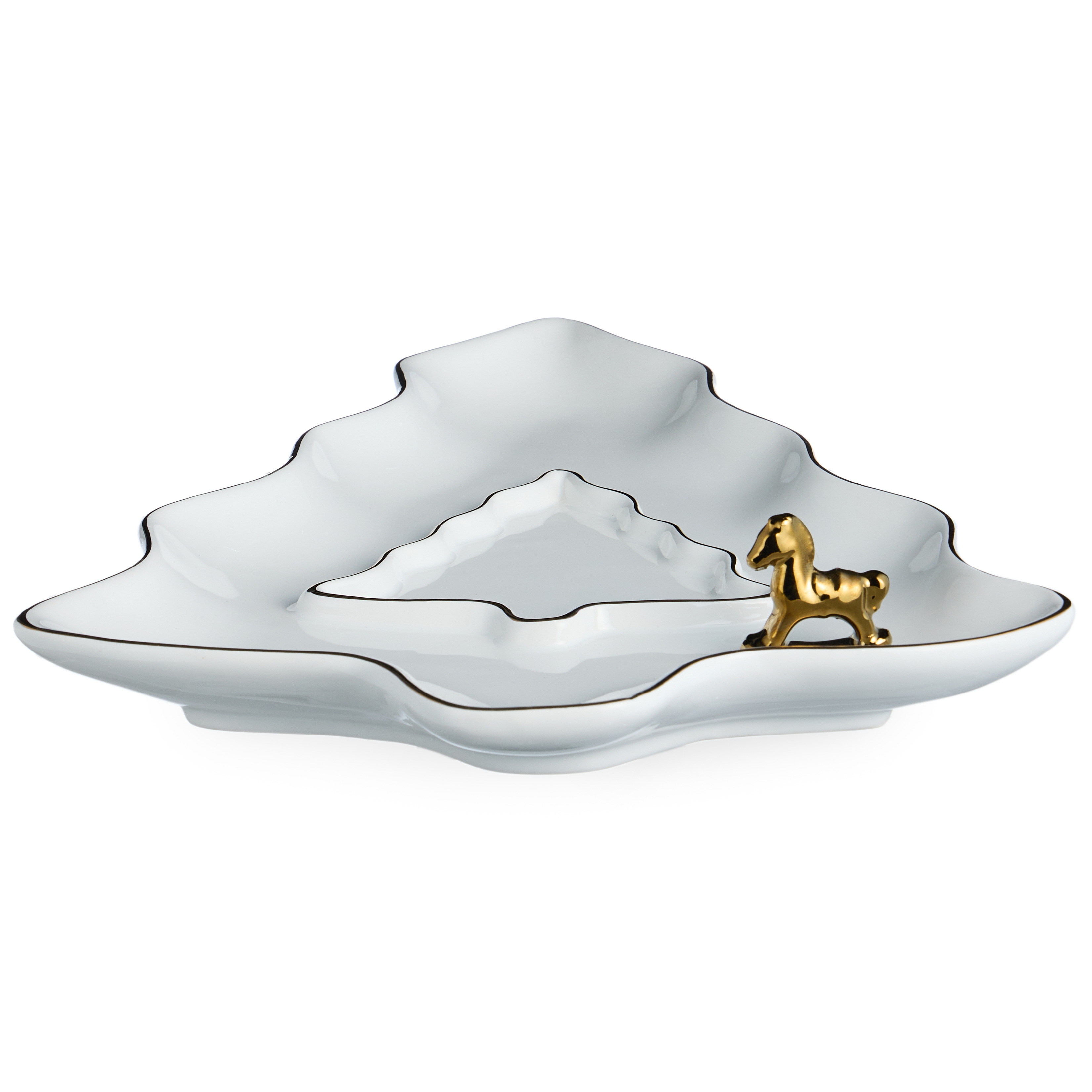 БЛЮДО СЕРВИРОВОЧНОЕ 27,5Х22,8Х4,5 СМ