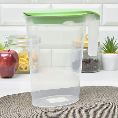 Кувшин с крышкой 2 л Homver Bergamo 222129318/08, зеленый