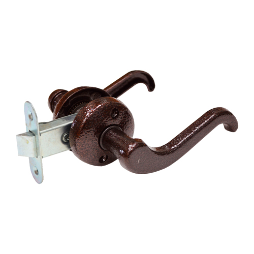 Ручка защелка ЗЕНИТ ЗЩ2-02, медь, 1/30