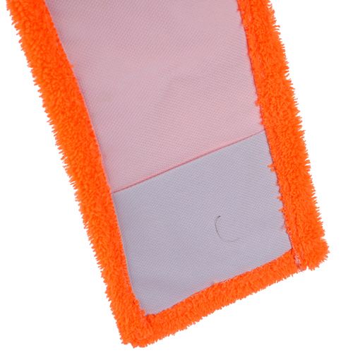 Насадка для швабры плоская из микрофибры 40х10см Полоска, 2/200