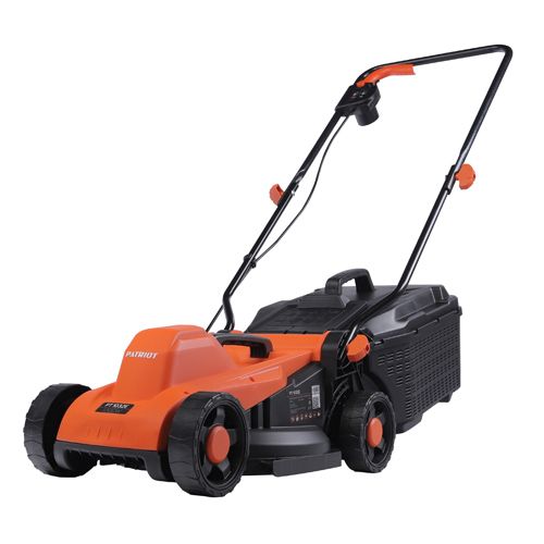 Газонокосилка электрическая PATRIOT PT 1032E, 1300 Вт, 33см, пластик травосборник