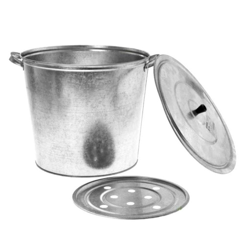 БАК оцинк 32л для белья ЛЫСЬВА, 1/5