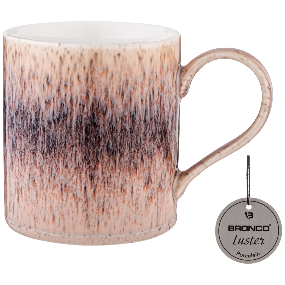 КРУЖКА BRONCO, LUSTER, 390 МЛ, МАЛ=4ШТ/КОР=24ШТ.