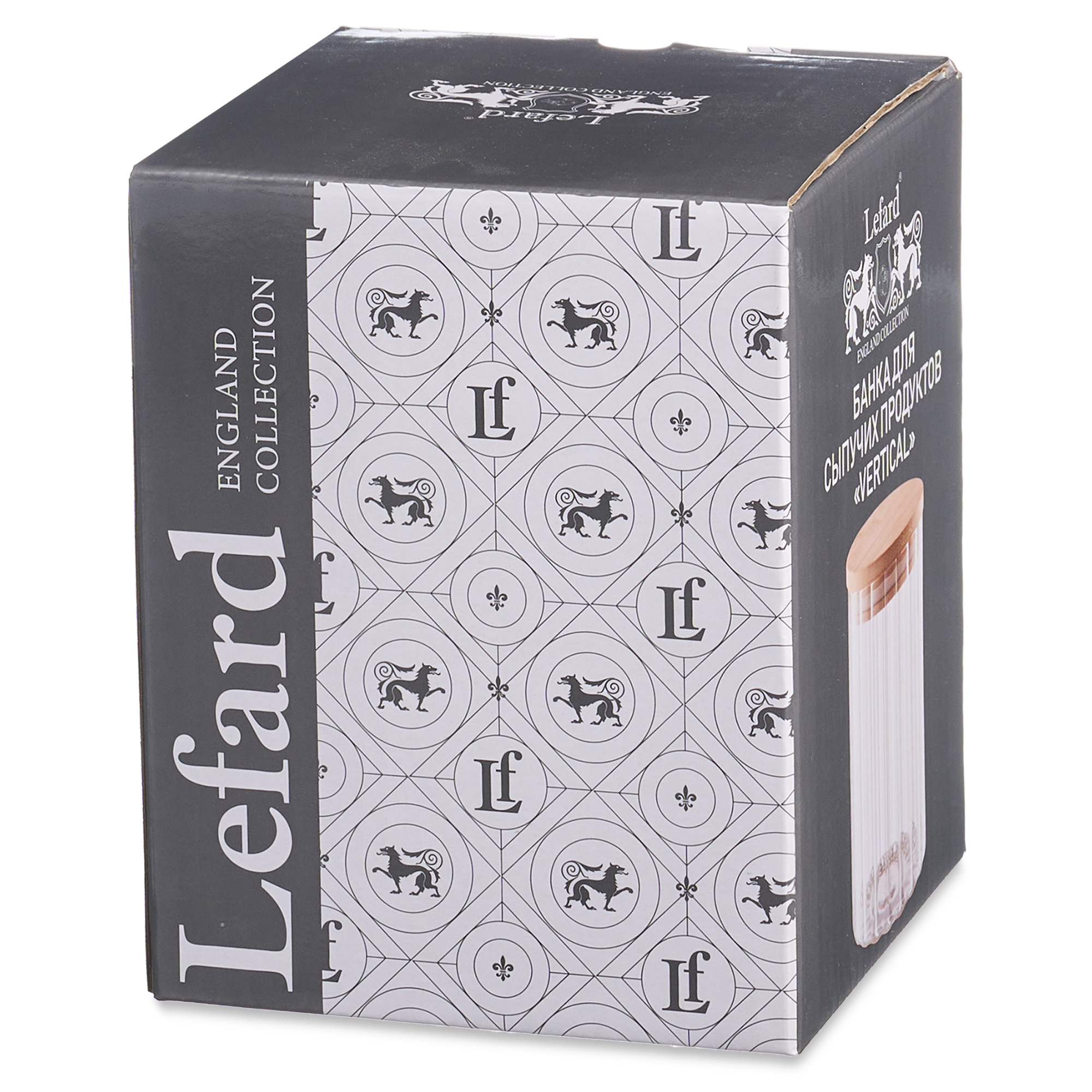 БАНКА ДЛЯ СЫПУЧИХ ПРОДУКТОВ, VERTICAL, 850 МЛ/10Х13 СМ