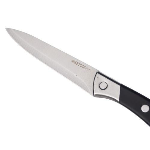 Нож кухонный 220 мм комбинированная ручка, металл+пластик, 1/360