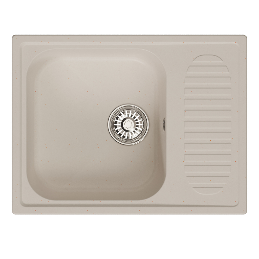 Мойка ML-GM18 с крылом, белая, 331, 640*490*190мм NEW