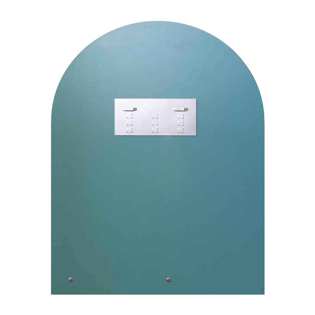 Зеркало MIXLINE, Анис, 535*680, ШВ с полкой, К