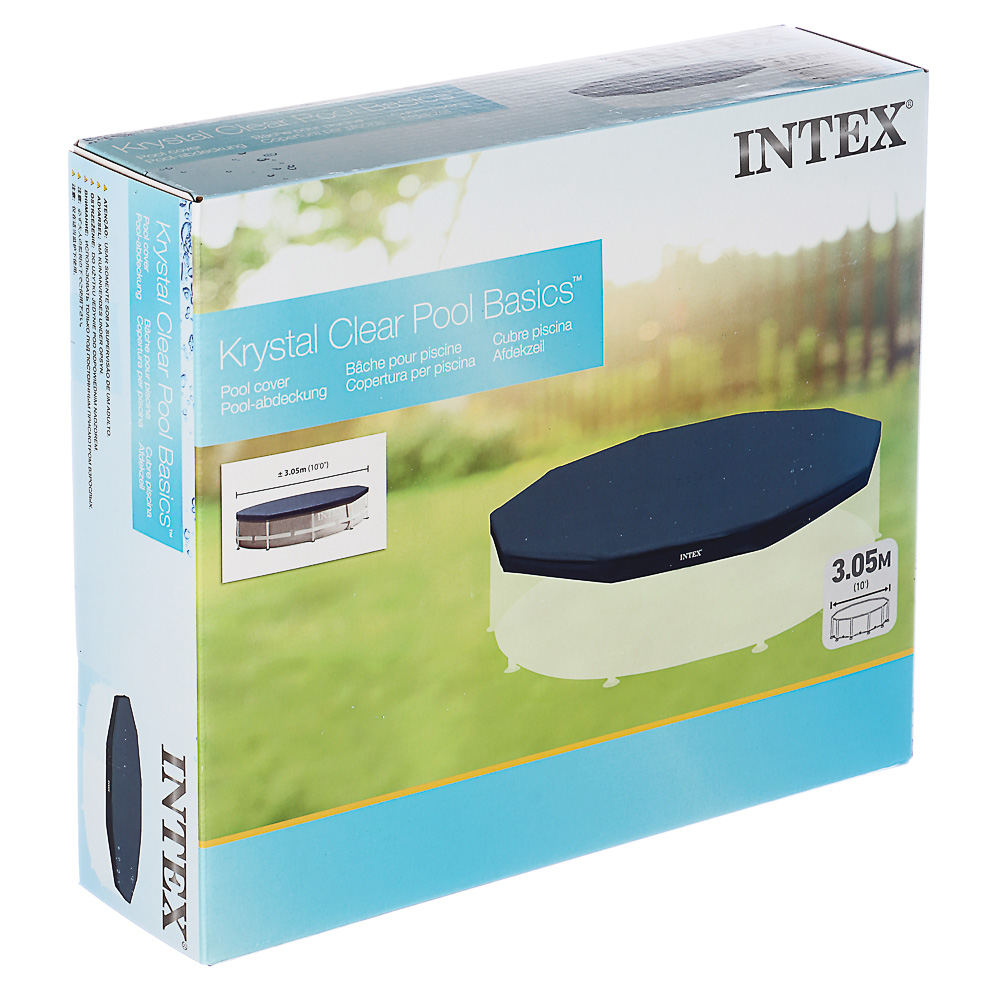 INTEX Крышка для бассейна круглая d305см, веревочное крепление, 58406/28030
