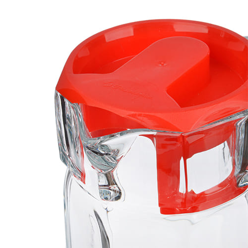 Кувшин 1235мл КОШЕМ, красная крышка, Pasabahce, 43414B, 1/6